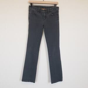 Tory Burch Black Straight Leg Jeans Women's 26